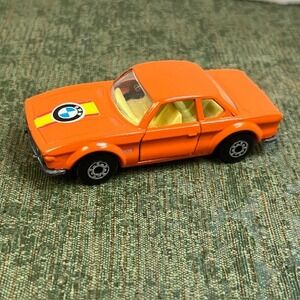 Matchbox Superfast No 45 BMW 3.0 CSL Orange 1976 Lesney Made in England Vintage